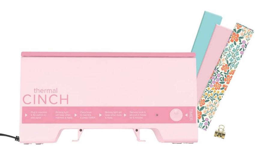 MÁQUINA DE ENCUADERNADO THERMAL CINCH ROSA WER