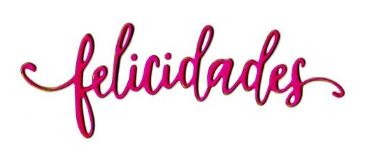 TROQUEL DELGADO FELICIDADES SIZZIX L. ELENA GUILLEN | 662334