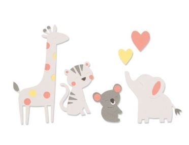 TROQUEL GRUESO ZOOLOGICO SIZZIX OLIVIA ROSE | 663863