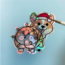 Cargar imagen en el visor de la galería, VINIL ADHESIVO HOLOGRÁFICO COPOS DE NIEVE INKJET A4*20 HANDI PRINT