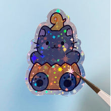 Cargar imagen en el visor de la galería, VINIL ADHESIVO HOLOGRÁFICO ESTRELLAS BRILLANTES INKJET A4*20 HANDI PRINT