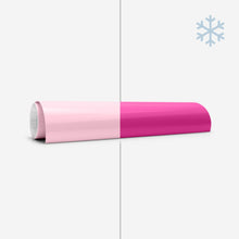Cargar imagen en el visor de la galería, VINIL PERMANENTE CAMBIO DE COLOR EN FRIO ROSA A MAGENTA CRICUT 12X24