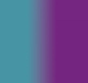 VINIL PERMANENTE CAMBIO DE COLOR EN FRIO TURQUESA A MORADO CRICUT 12X24"