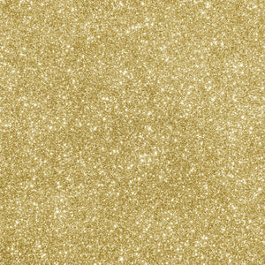 HOJA DE VINIL TERMOTRANSFERIBLE SMART IRON ON CRICUT JOY 5.5" X 19" ORO GLITTER
