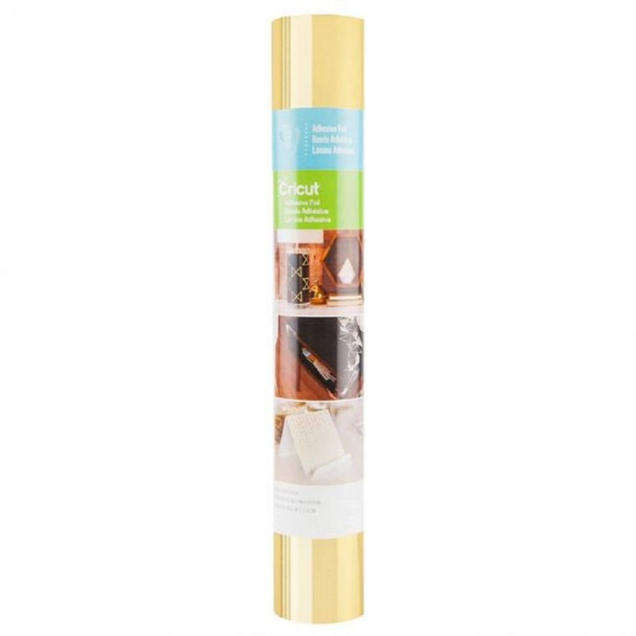 LÁMINA FOIL ADHESIVO ORO CRICUT 12X48
