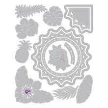 Cargar imagen en el visor de la galería, Troquel Delgado Tropical Sizzix Courtney Chilson 15 Piezas | 663576