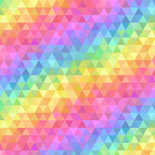 Cargar imagen en el visor de la galería, Hojas Infusible Ink Cricut Rainbow Triangle (2) 30.5 x 30.5 cm 2008115