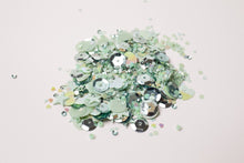Cargar imagen en el visor de la galería, Lentejuelas, Piedras Sizzix 5 Gramos c/u color Verde | 663866