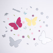 Cargar imagen en el visor de la galería, Troquel delgado mariposas y flores Quelli