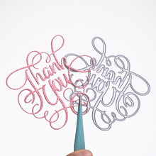 Cargar imagen en el visor de la galería, Troquel delgado Thank you Quelli