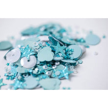 Cargar imagen en el visor de la galería, Lentejuelas, Piedras Sizzix 5 Gramos c/u Arctic Sky | 664603
