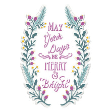 Cargar imagen en el visor de la galería, Folder de textura Merry and Bright Jen Long Sizzix | 666733
