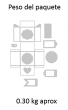 Cargar imagen en el visor de la galería, Troquel Delgado Caja Etiqueta Sizzix Jenna Rushforth 10 Piezas | 663853