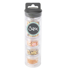 Cargar imagen en el visor de la galería, Lentejuelas, Piedras Sizzix 5 Gramos c/u color Oro | 663864