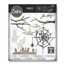 Cargar imagen en el visor de la galería, Troquel delgado Vault Fright Night Tim Holtz Sizzix | 666684