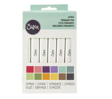 Cargar imagen en el visor de la galería, Marcadores permanentes 12 piezas Sizzix | 663056