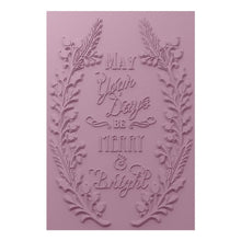 Cargar imagen en el visor de la galería, Folder de textura Merry and Bright Jen Long Sizzix | 666733