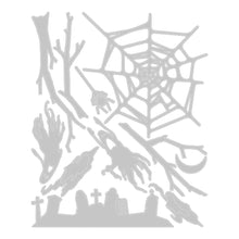 Cargar imagen en el visor de la galería, Troquel delgado Vault Fright Night Tim Holtz Sizzix | 666684