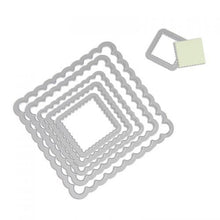 Cargar imagen en el visor de la galería, Troquel delgado Cuadros Sizzix 6 piezas | 657566