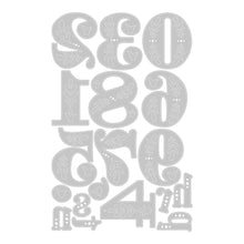 Cargar imagen en el visor de la galería, Troquel Thinlits Folk Numbers Catherine Pooler Sizzix | 666723