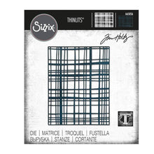 Cargar imagen en el visor de la galería, Troquel Delgado Simple Plaid Tim Holtz Sizzix | 665856