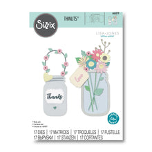 Cargar imagen en el visor de la galería, Troquel delgado Jar of Flowers Sizzix | 665079