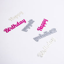 Cargar imagen en el visor de la galería, Troquel delgado Happy birthday Quelli