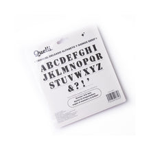 Cargar imagen en el visor de la galería, Troquel delgado alfabeto y signos serif Quelli