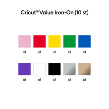 Cargar imagen en el visor de la galería, Vinil Iron-on Cricut Surtido Rainbow 30.5 x 91 cm 2010900