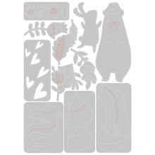 Cargar imagen en el visor de la galería, Troquel Delgado Quirky Animals Olivia Rose Sizzix | 665814