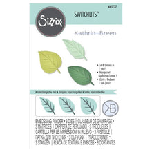 Cargar imagen en el visor de la galería, Troquel Emboss Hojas Primavera Sizzix | 665737
