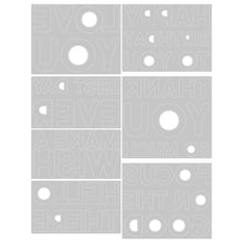 Cargar imagen en el visor de la galería, Troquel Delgado Frases Tim Holtz Sizzix | 665847