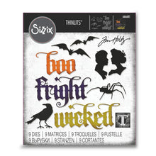 Cargar imagen en el visor de la galería, Troquel delgado Vault Gothic Portraits Tim Holtz Sizzix | 666681