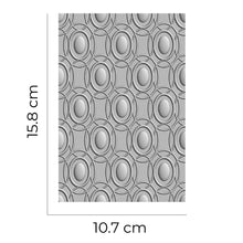 Cargar imagen en el visor de la galería, Folder de textura Cosmopolitan Golden Rings Stacey Park Sizzix | 666700