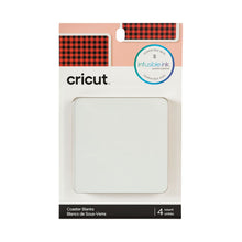 Cargar imagen en el visor de la galería, Portavasos Cricut Cuadrado Blanco (4) 2006581