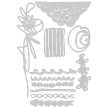 Cargar imagen en el visor de la galería, Troquel delgado Marcas Sizzix Tim Holtz 11 piezas | 664436