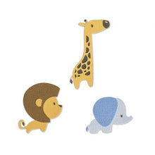 Cargar imagen en el visor de la galería, Troquel Delgado Selva Animales Sizzix Jordan Caderao 9 Piezas | 663580