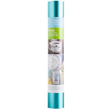 Cargar imagen en el visor de la galería, Vinil Adhesivo Foil Cricut Mate Azul 30.5 x 122 cm
