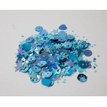 Cargar imagen en el visor de la galería, Lentejuelas, Piedras Sizzix 5 Gramos c/u Bluebell | 664606