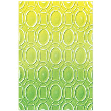 Cargar imagen en el visor de la galería, Folder de textura Cosmopolitan Golden Rings Stacey Park Sizzix | 666700