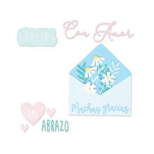 Cargar imagen en el visor de la galería, Troquel delgado Con Amor 9 piezas Sizzix | 665625