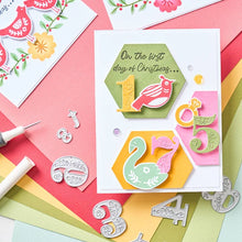 Cargar imagen en el visor de la galería, Troquel Thinlits Folk Numbers Catherine Pooler Sizzix | 666723