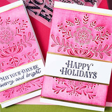 Cargar imagen en el visor de la galería, Folder de textura Yuletide Catherine Pooler Sizzix | 666732
