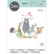 Cargar imagen en el visor de la galería, Troquel Delgado Quirky Animals Olivia Rose Sizzix | 665814
