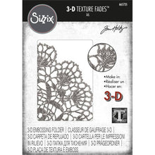 Cargar imagen en el visor de la galería, Troquel Emboss Folder Doily Tim Holtz Sizzix | 665735