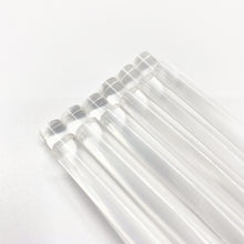 Cargar imagen en el visor de la galería, Mini barras de silicón transparente 12 pzas - Quelli