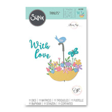 Cargar imagen en el visor de la galería, Troquel delgado Flowers in Umbrella Sizzix | 665180