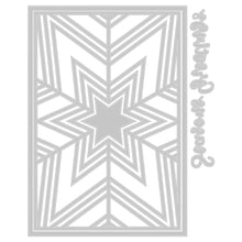 Cargar imagen en el visor de la galería, Troquel delgado Cosmopolitan Christmas Star Sizzix | 666698