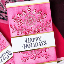 Cargar imagen en el visor de la galería, Folder de textura Yuletide Catherine Pooler Sizzix | 666732