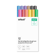 Cargar imagen en el visor de la galería, Plumas Gel Glitter Cricut Joy 0.4 mm (12) 2012612